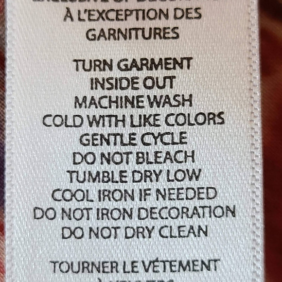 BEACHLUNCHLOUNGE Printed Peasant Top with Embroidered‎ Yoke Women's XL - Picture 12 of 13